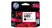 HP 680 Black Original Ink Cartridge price in hyderabad,telangana,andhra