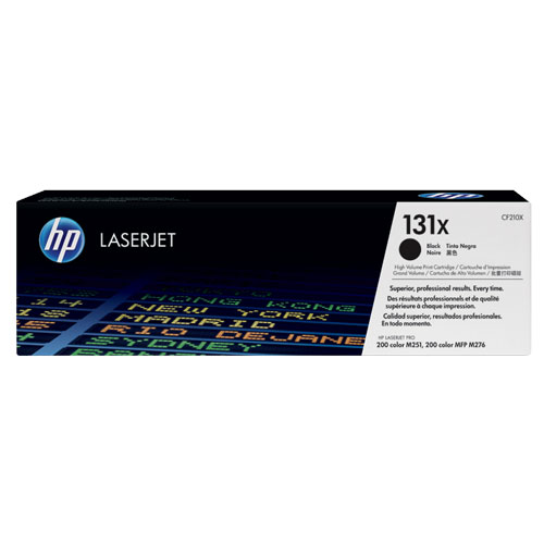 HP 131X High Yield Black Original LaserJet Toner Cartridge