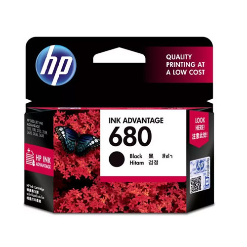 HP 680 Black Original Ink Cartridge